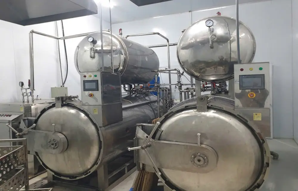 Nồi hấp tiệt trùng công nghiệp bằng inox
